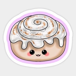 Cute Cinnamon Roll Sticker